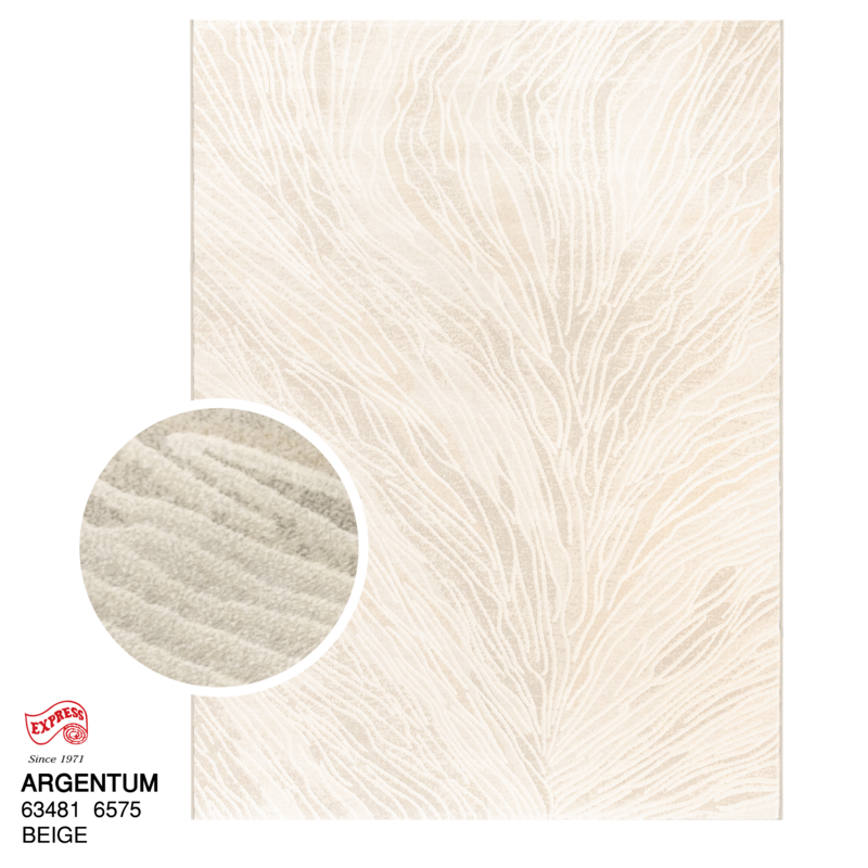 พรมรุ่น ARGENTUM (L1) 63481 6575 L1 200x290 ซม. BEIGE