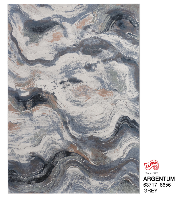 พรมรุ่น ARGENTUM (XL) 63717 8656 XL 240x330 ซม. GREY