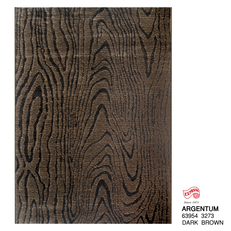 พรมรุ่น ARGENTUM (L1) 63954 3273 L1 200x290 ซม. DARK BROWN