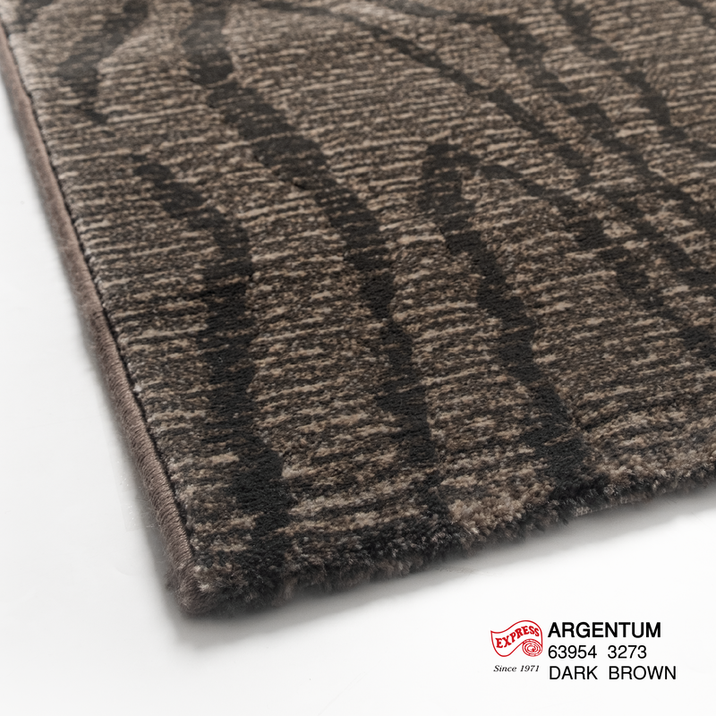 พรมรุ่น ARGENTUM (L1) 63954 3273 L1 200x290 ซม. DARK BROWN