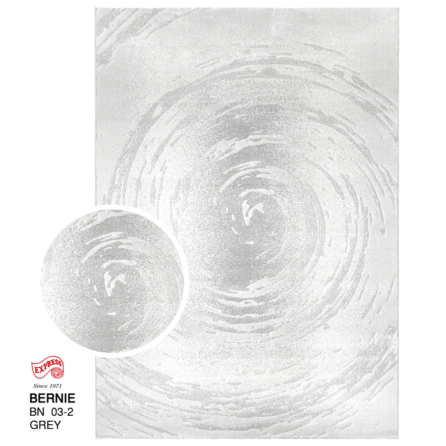 พรมรุ่น BERNIE (XXL) BN03-2 XXL 300x400 ซม. GREY