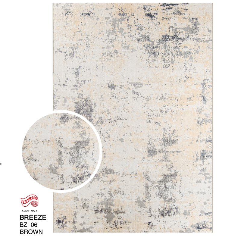 พรมรุ่น BREEZE (XXL) BZ06 XXL 300x400 ซม. BROWN