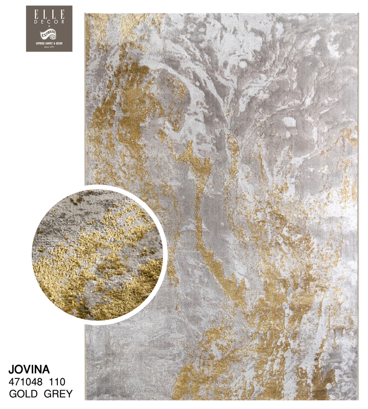 พรมรุ่น JOVINA (XXL) 471048 110 XXL 300x400 ซม. GOLD GREY