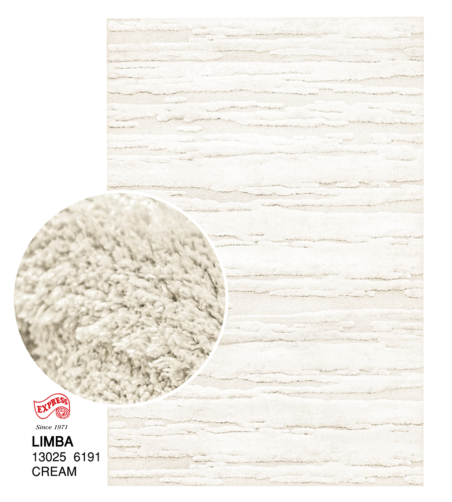 พรมรุ่น LIMBA (L) 13025 6191 L 160x230 ซม. CREAM