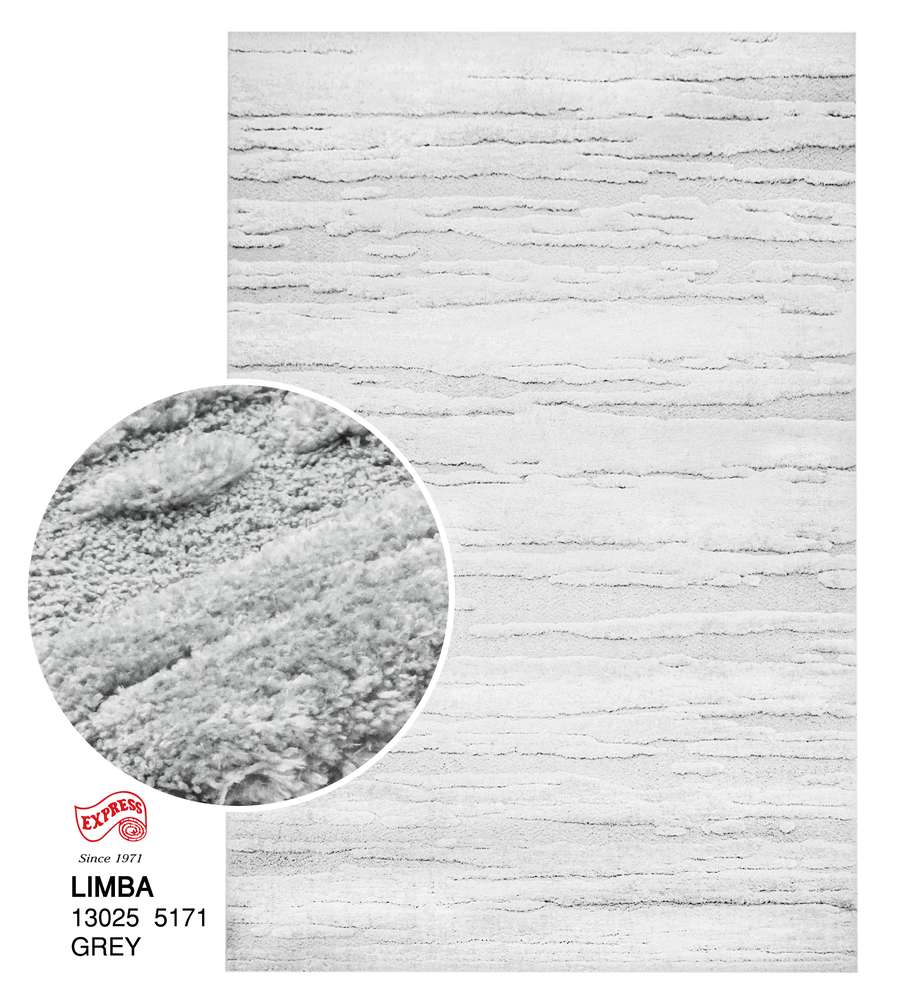 พรมรุ่น LIMBA (L1) 13025 5171 L1 200x290 ซม. GREY