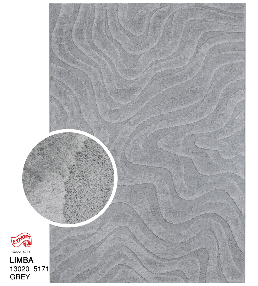 พรมรุ่น LIMBA (XL) 13020 5171 XL 240x340 ซม. GREY