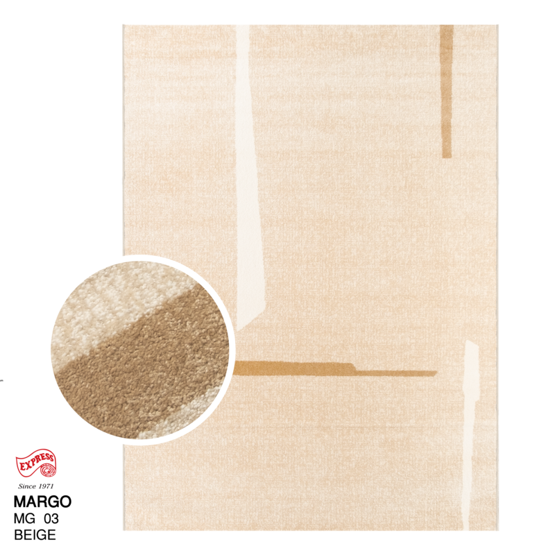 พรมรุ่น MARGO (XL) MG03 XL 240x340 ซม. BEIGE