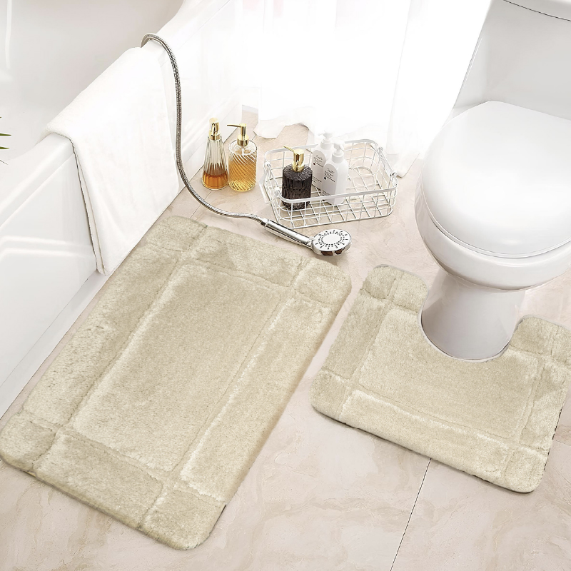 พรมเช็ดเท้าชุดห้องน้ำ (BATH MAT) รุ่น STELLAR DG 2-3 BEIGE สีเบจ