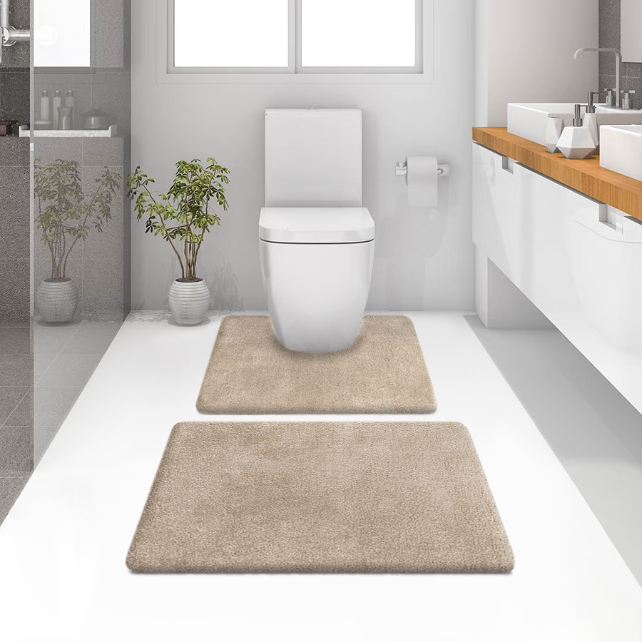 พรมเช็ดเท้าชุดห้องน้ำ (BATH MAT) รุ่น STELLAR CG 4 BEIGE สีเบจ