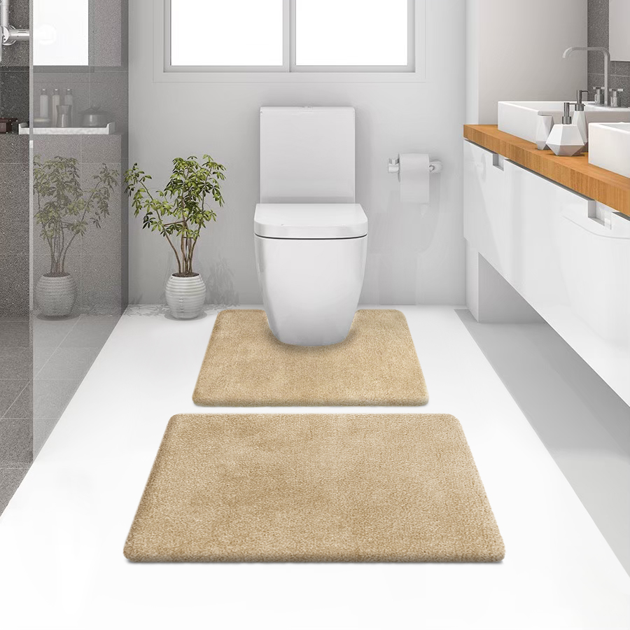 พรมเช็ดเท้าชุดห้องน้ำ (BATH MAT) รุ่น STELLAR CG 5 BROWN สีน้ำตาล