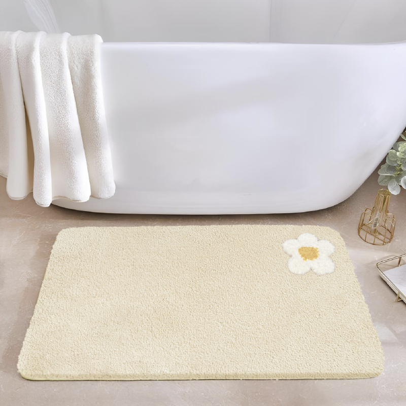 พรมเช็ดเท้าหน้าประตู (DOOR MAT) รุ่น STELLAR AM 6-5 CREAM สีครีม