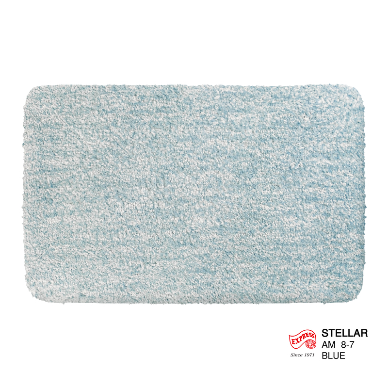 พรมเช็ดเท้าหน้าประตู (DOOR MAT) รุ่น STELLAR AM 8-7 BLUE สีฟ้า