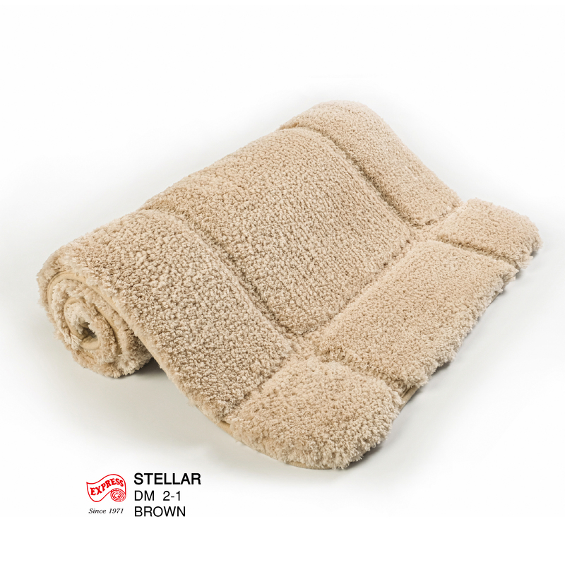 พรมเช็ดเท้าหน้าประตู (DOOR MAT) รุ่น STELLAR DM 2-1 BROWN สีน้ำตาล