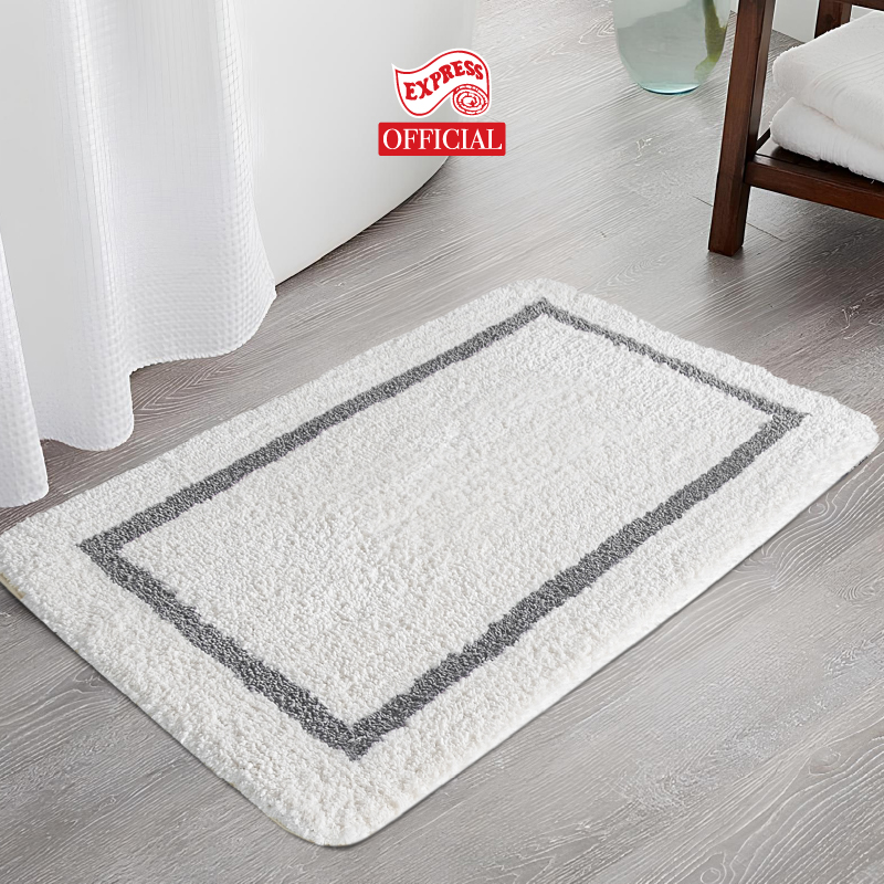พรมเช็ดเท้าหน้าประตู (DOOR MAT) รุ่น STELLAR EM 2-8 WHITE สีขาว