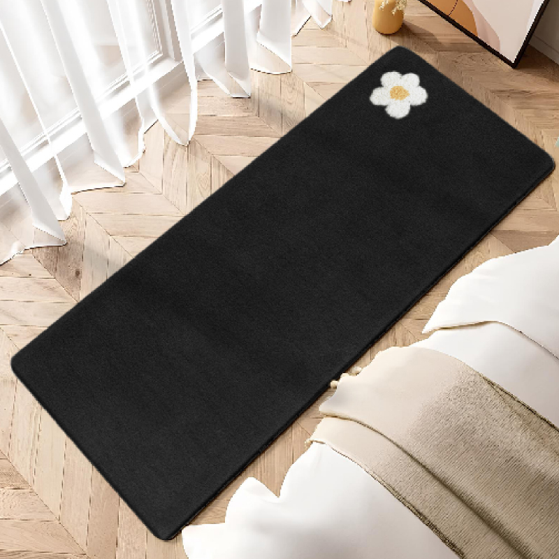 พรมเช็ดเท้ายาว (LONG MAT) รุ่น STELLAR AL 6-3 BLACK สีดำ