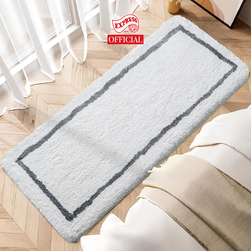 พรมเช็ดเท้ายาว (LONG MAT) รุ่น STELLAR EL 2-8 WHITE สีขาว