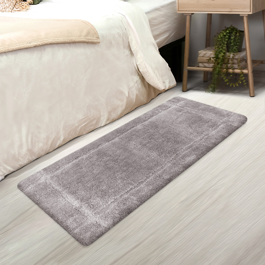 พรมเช็ดเท้ายาว (LONG MAT) รุ่น STELLAR DL 1-2 GREY สีเทา