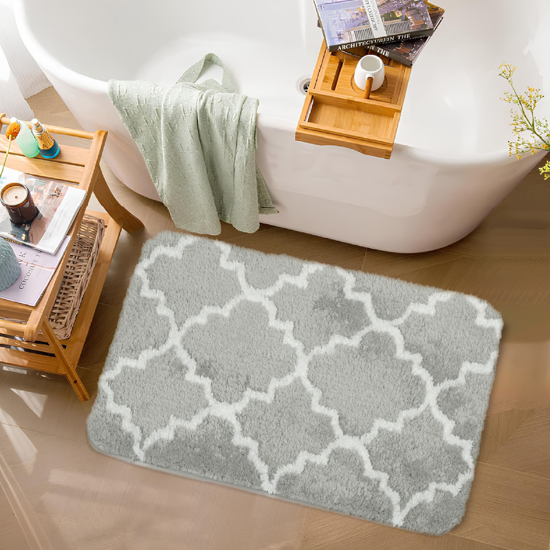 พรมเช็ดเท้าหน้าประตู (DOOR MAT) รุ่น STELLAR AM 9-2 GREY สีเทา