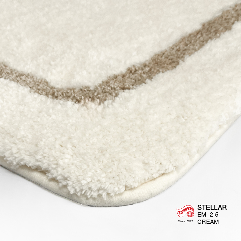 พรมเช็ดเท้าหน้าประตู (DOOR MAT) รุ่น STELLAR EM 2-5 CREAM สีครีม