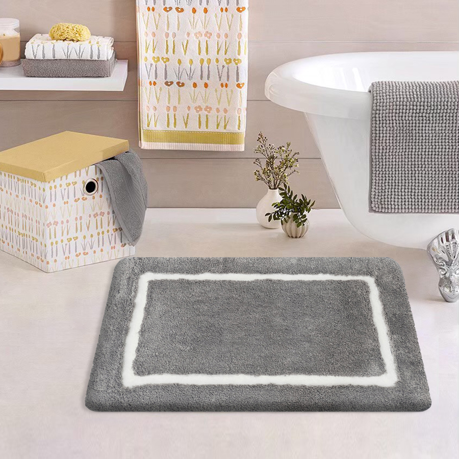 พรมเช็ดเท้าหน้าประตู (DOOR MAT) รุ่น STELLAR EM 2-6 GREY สีเทา