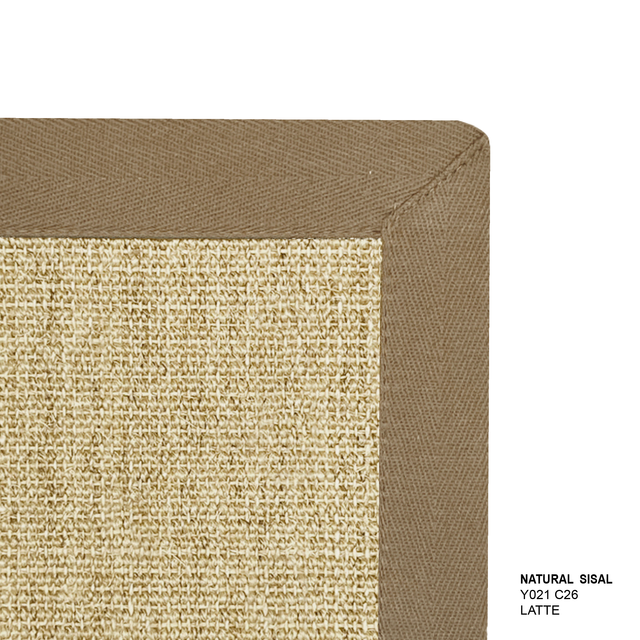 พรมรุ่น NATURAL SISAL (L) Y021 C26 L 160x230 ซม. LATTE