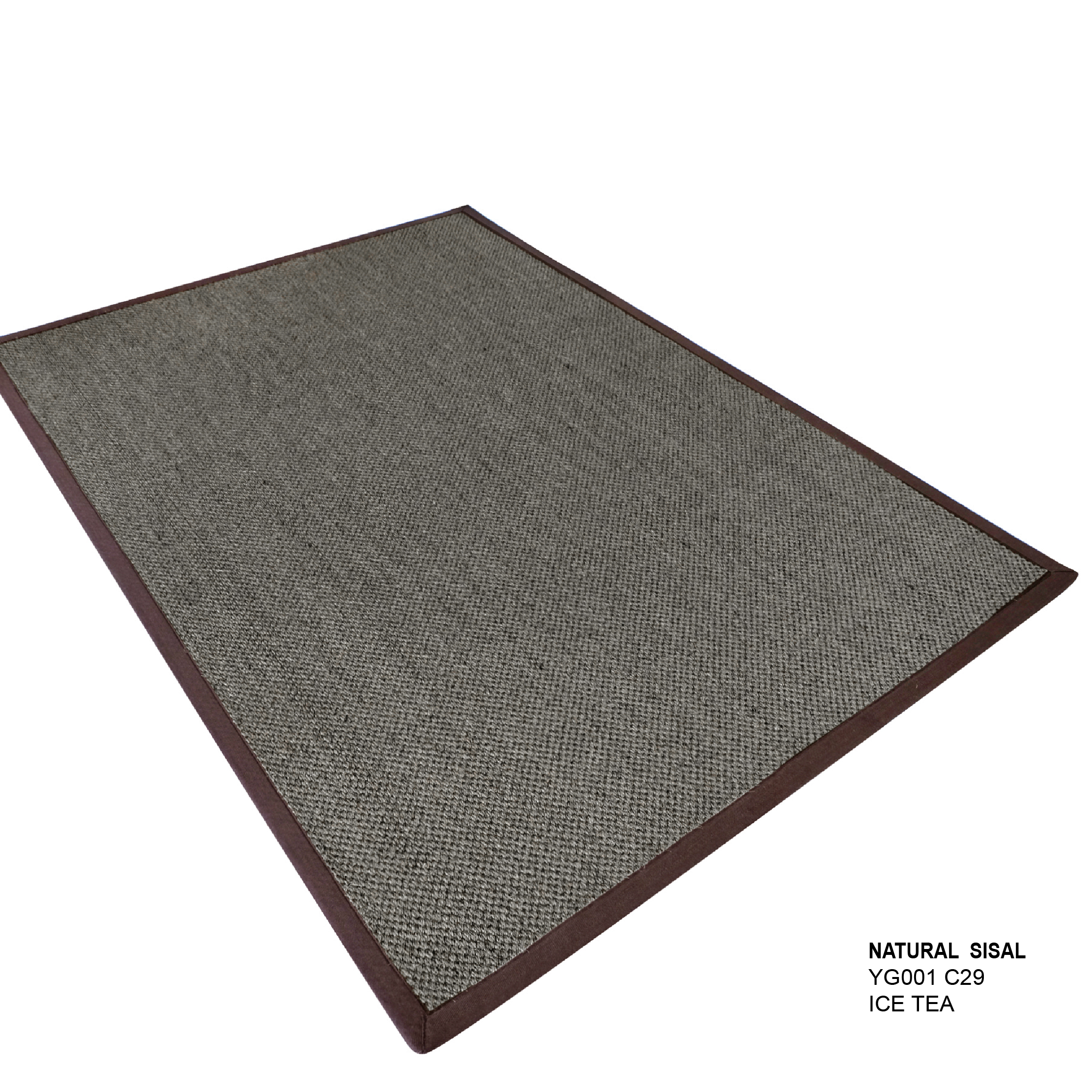 พรมรุ่น NATURAL SISAL (L) YG001 C29 L 160x230 ซม. ICED TEA