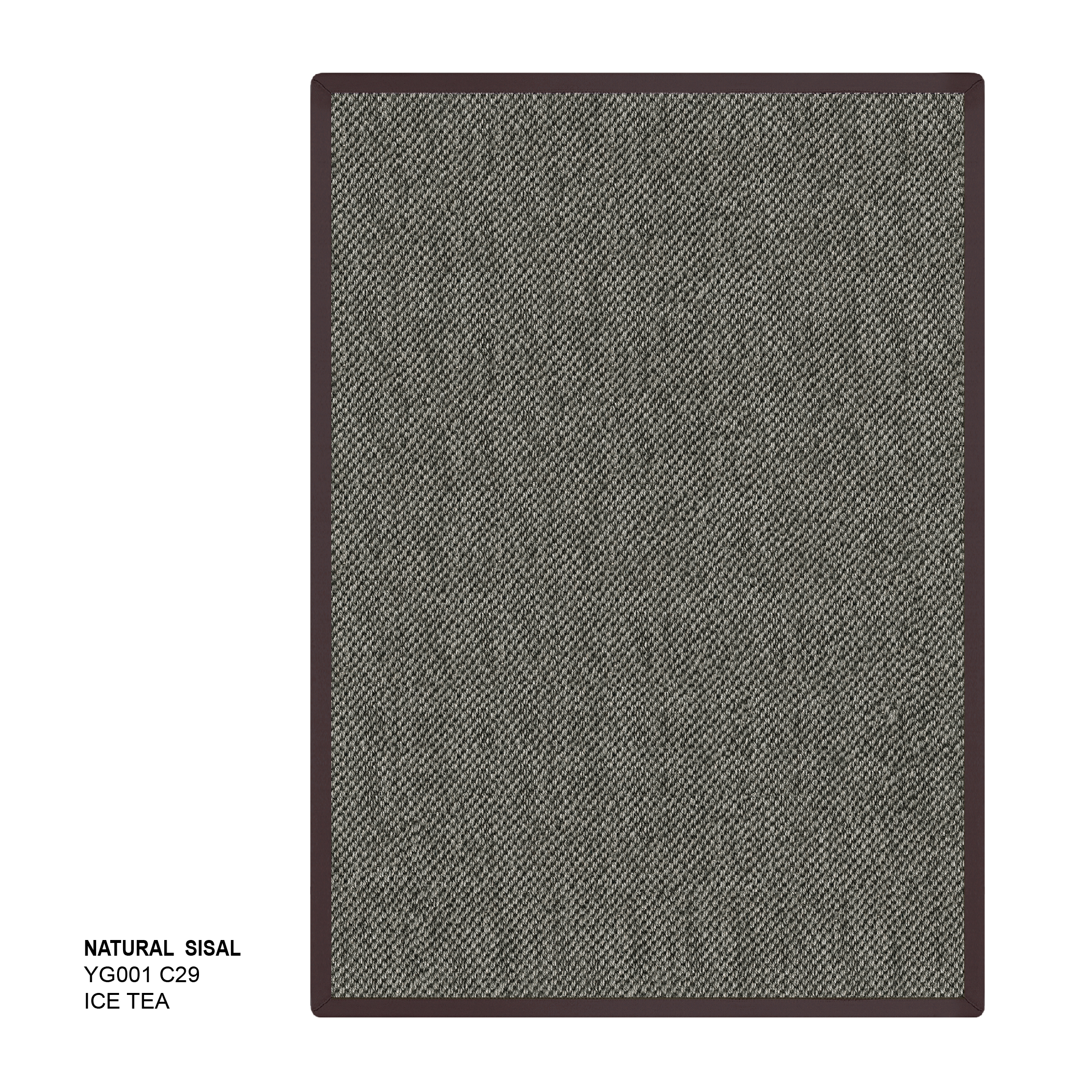 พรมรุ่น NATURAL SISAL (L) YG001 C29 L 160x230 ซม. ICED TEA