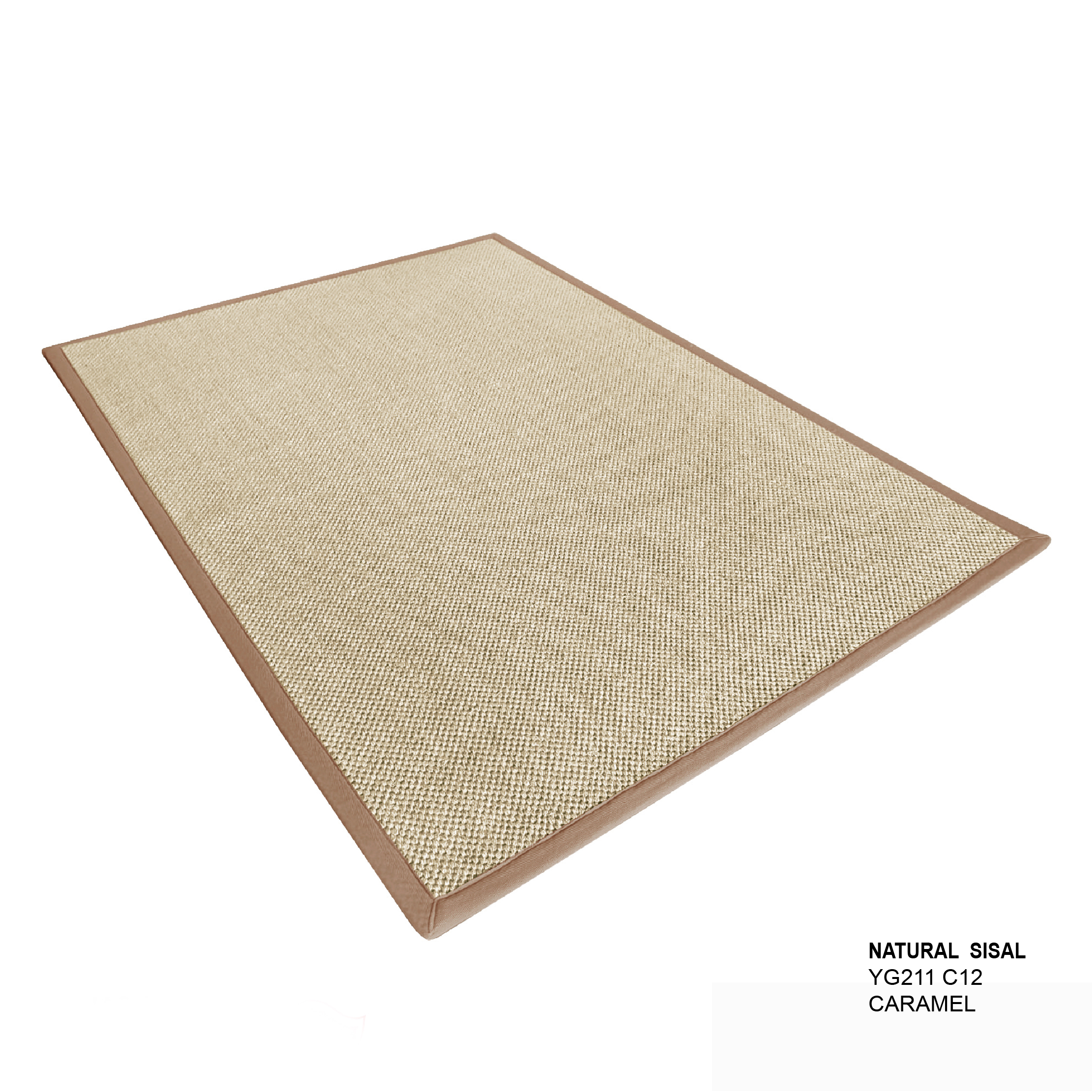 พรมรุ่น NATURAL SISAL (L) YG211 C12 L 160x230 ซม. CARAMEL