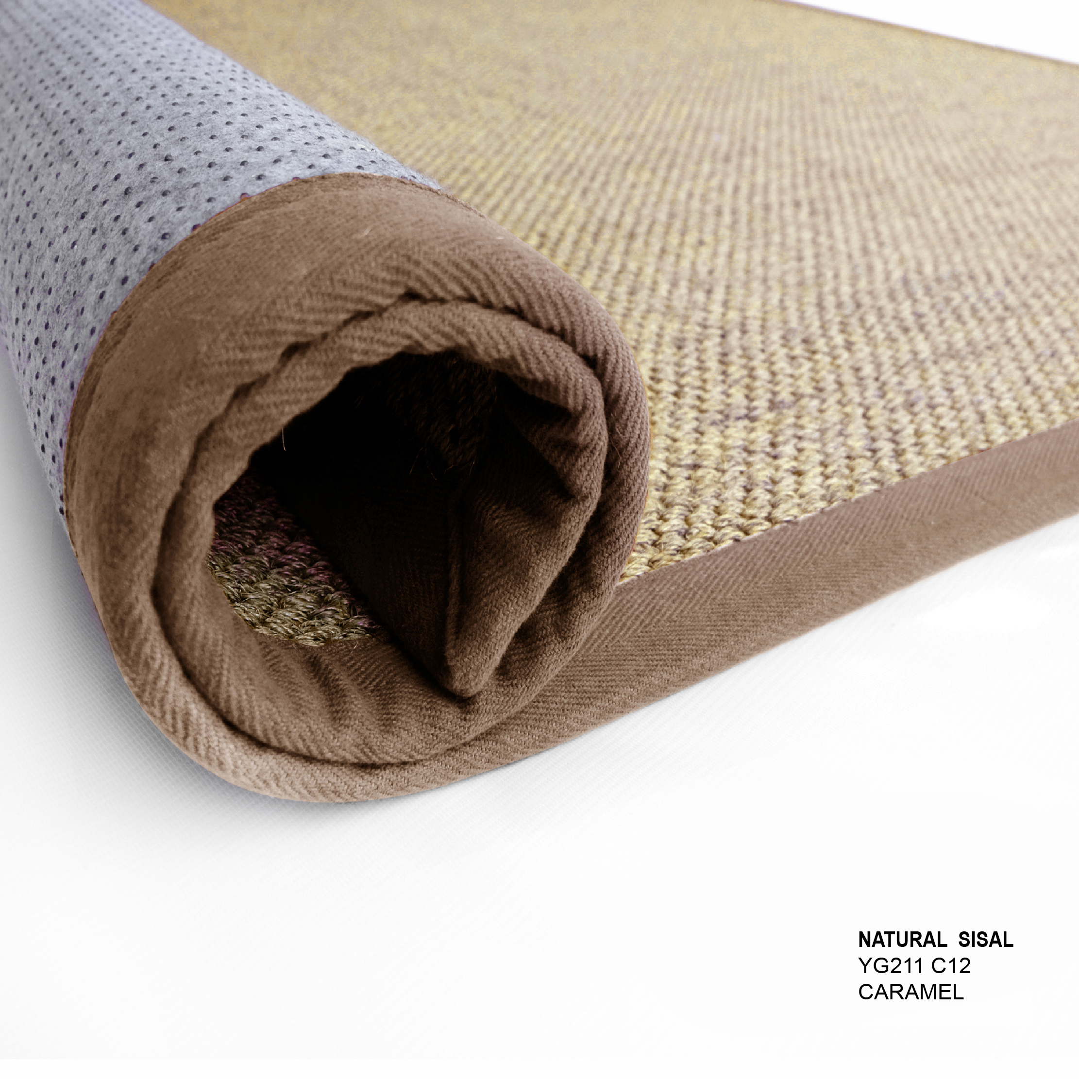 พรมรุ่น NATURAL SISAL (L) YG211 C12 L 160x230 ซม. CARAMEL