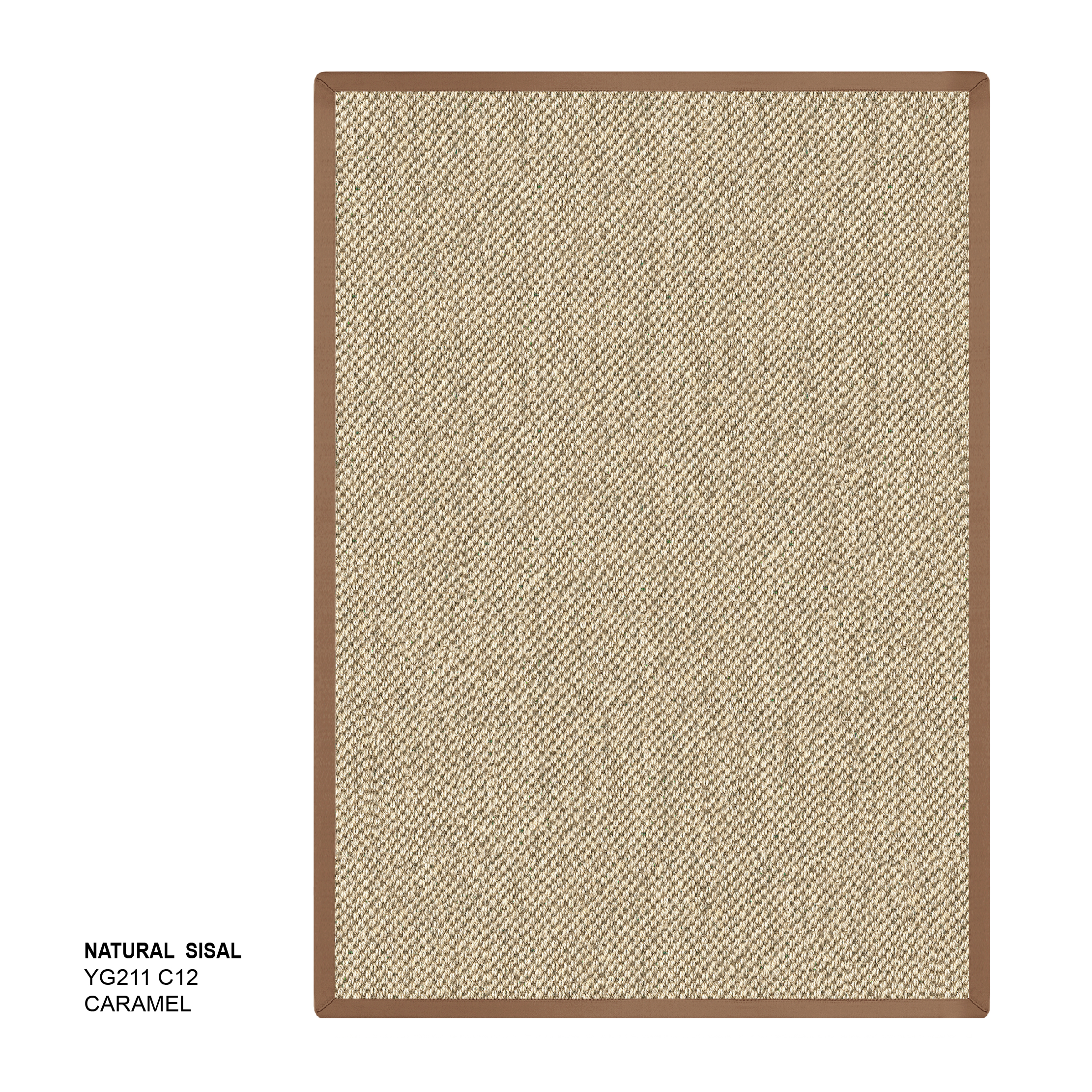 พรมรุ่น NATURAL SISAL (L) YG211 C12 L 160x230 ซม. CARAMEL