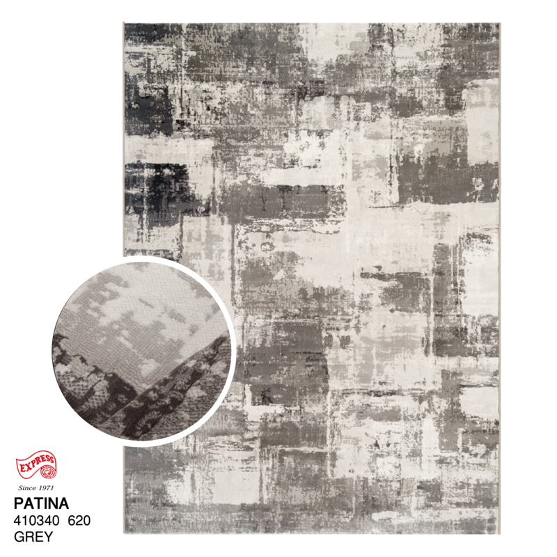 พรมรุ่น PATINA (L1) 410340 620 L1 200x290 ซม. GREY