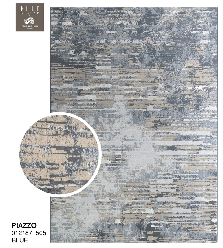 พรมรุ่น PIAZZO (XL) 012187 505 XL 240x330 ซม. BLUE