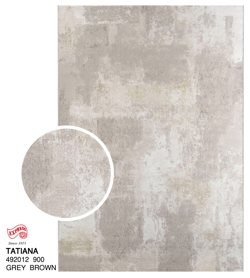 พรมรุ่น TATIANA (XXL) 492012 900 XXL 300x400 ซม. GREY BROWN