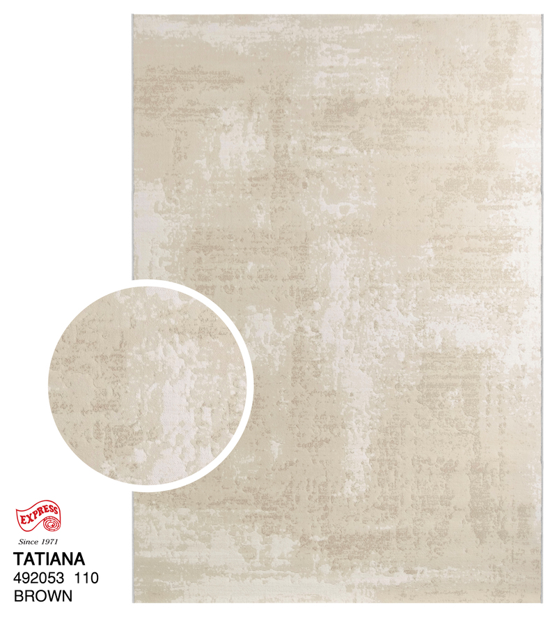 พรมรุ่น TATIANA (XXL) 492053 110 XXL 300x400 ซม. BROWN