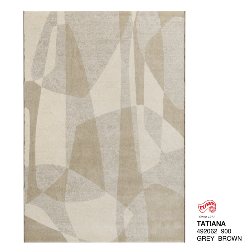 พรมรุ่น TATIANA (L1) 492062 900 L1 200x290 ซม. GREY BROWN