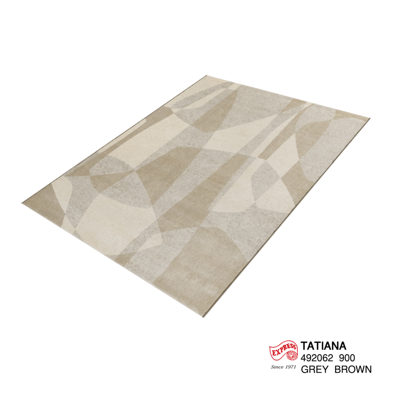 พรมรุ่น TATIANA (L1) 492062 900 L1 200x290 ซม. GREY BROWN