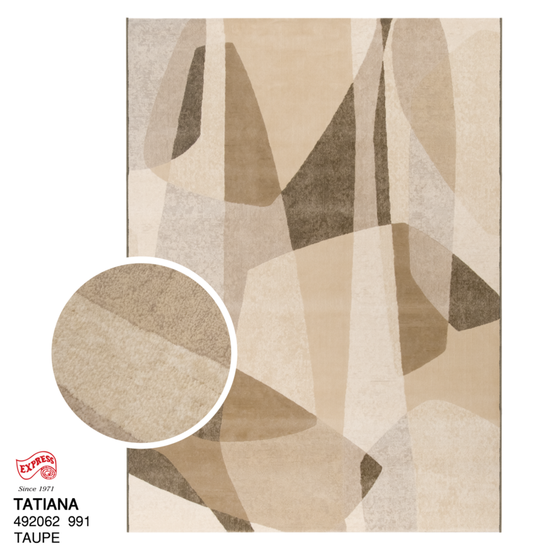 พรมรุ่น TATIANA (L1) 492062 991 L1 200x290 ซม. TAUPE BROWN
