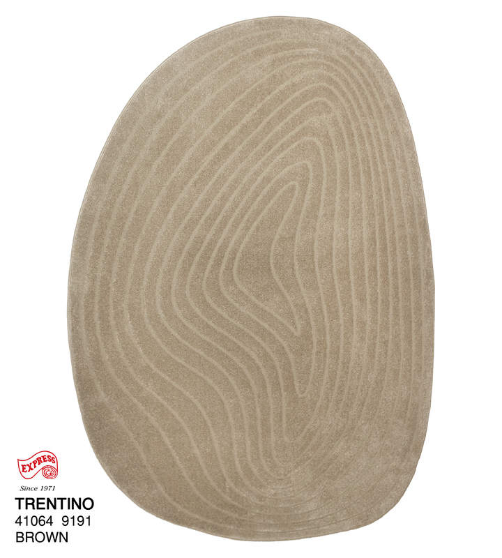 พรมรุ่น TRENTINO (XL) 41064 9191 XL 240x340 ซม. BROWN