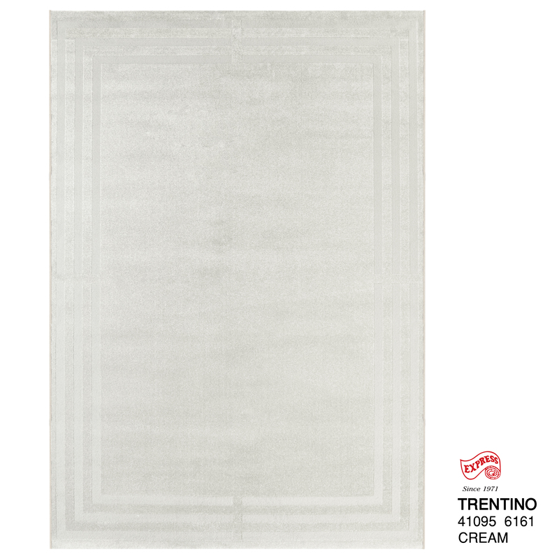 พรมรุ่น TRENTINO (L) 41095 6161 L 160x230 ซม. CREAM