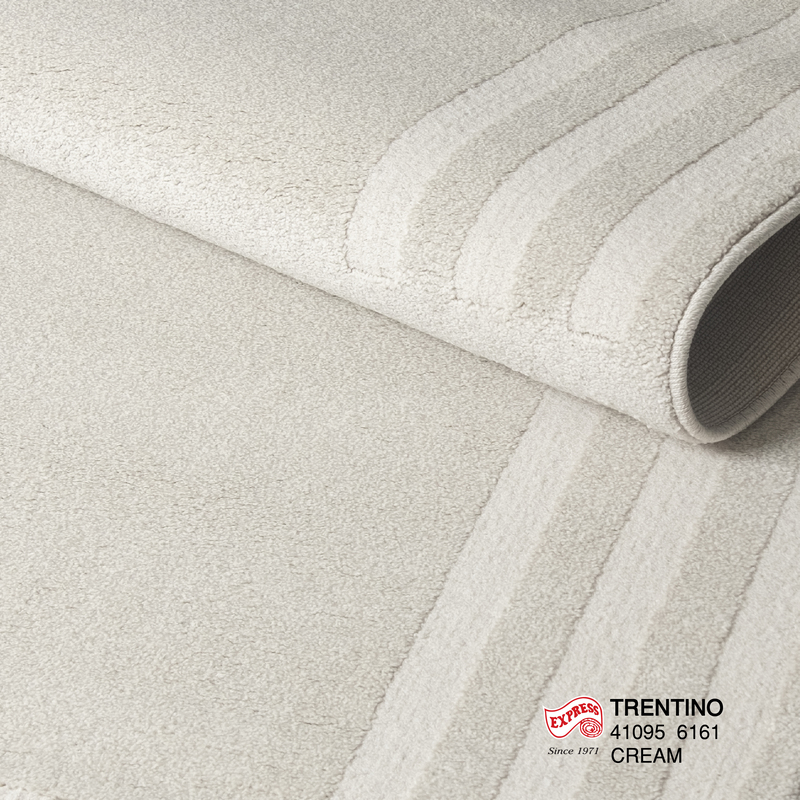 พรมรุ่น TRENTINO (L) 41095 6161 L 160x230 ซม. CREAM